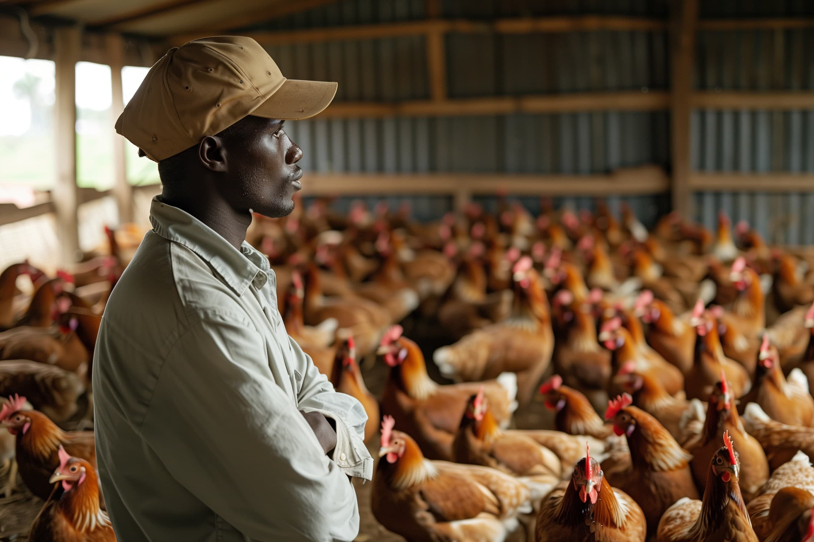 Nextekci fresh egg production - Brown layers from Agnibilékrou