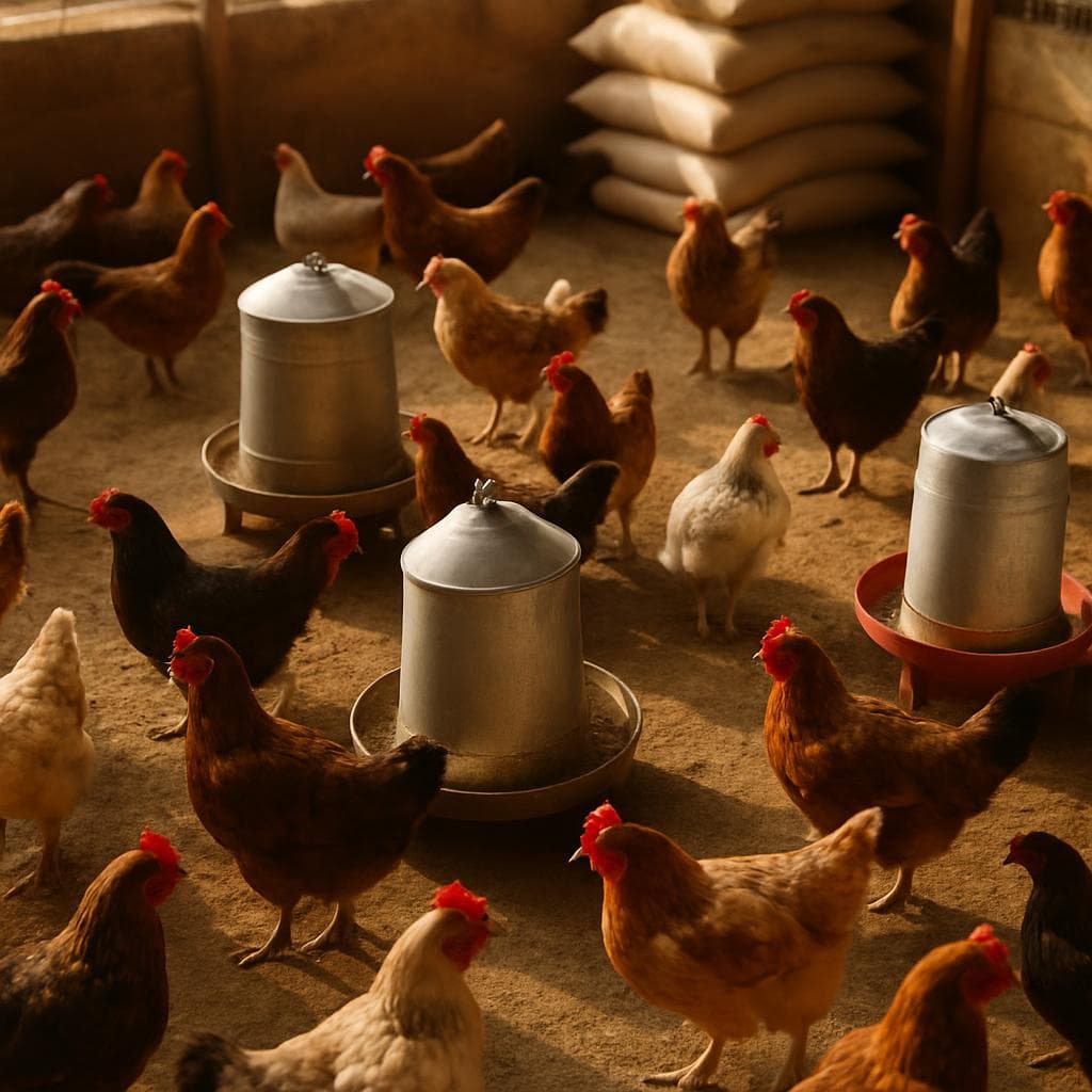 Calculer la rentabilité d'une bande de 500 poulets de chair : le budget complet