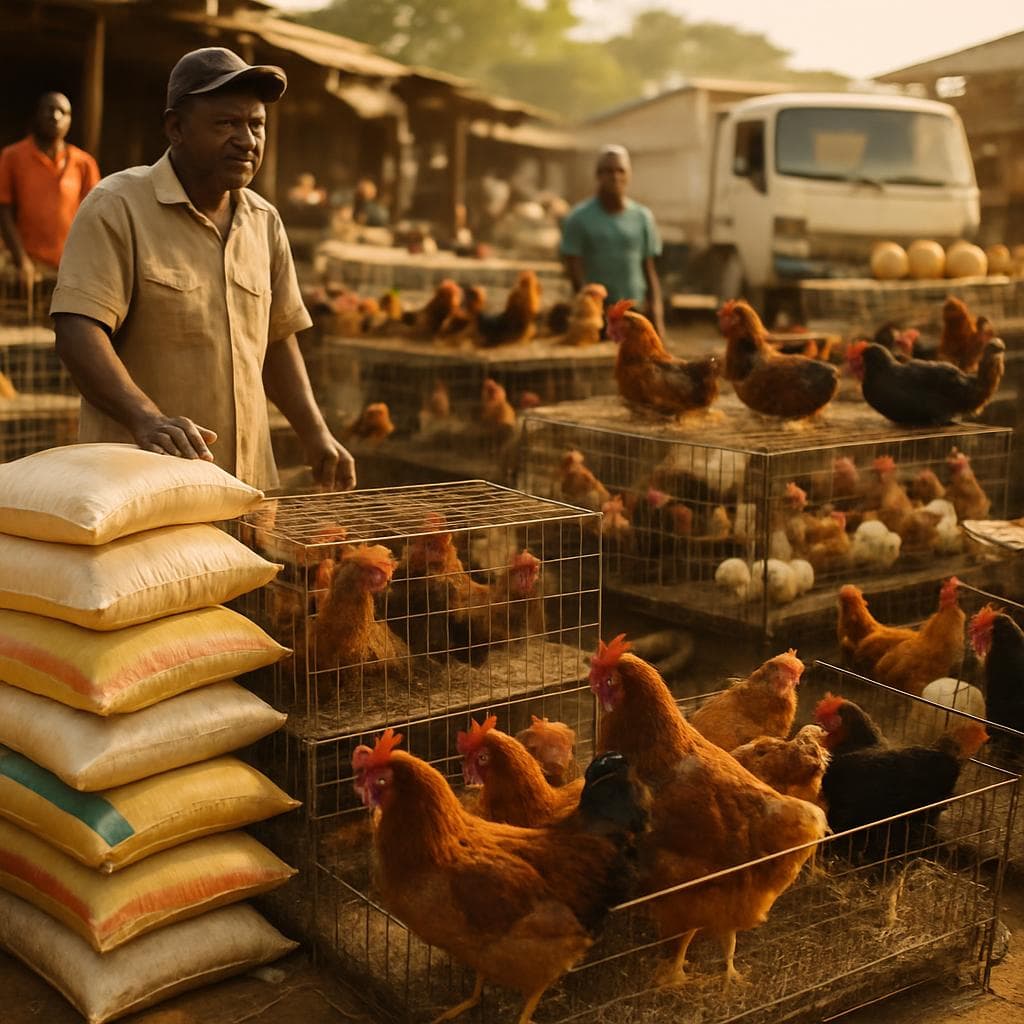 Choisir entre poulet de chair et poule pondeuse : quel élevage pour quel budget en Côte d'Ivoire