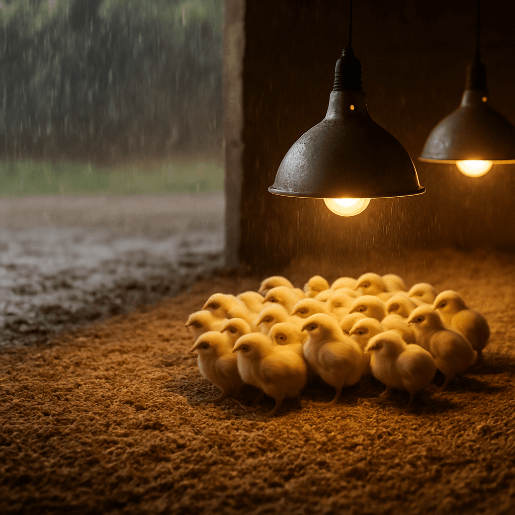 Comment élever des poussins en saison des pluies en Côte d'Ivoire ?
