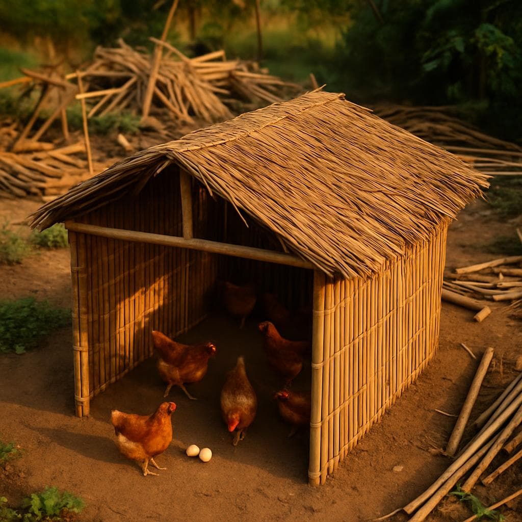 Construire un poulailler économique et bien ventilé : plans et matériaux locaux
