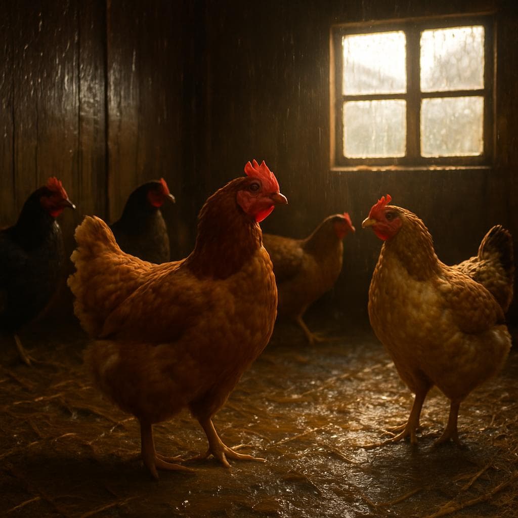 Raising poultry during the rainy season in Côte d'Ivoire: humidity, litter and diseases
