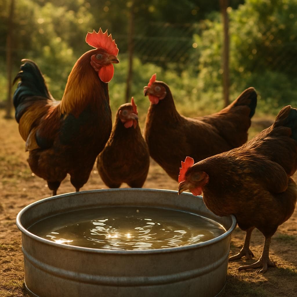 L'eau de boisson : le nutriment le plus négligé de l'élevage avicole