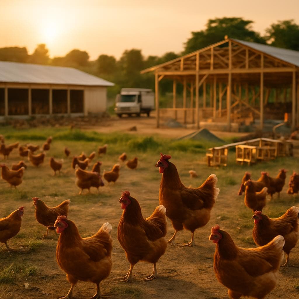L'importance de l'agrandissement des infrastructures pour l'élevage de poules pondeuses en Côte d'Ivoire