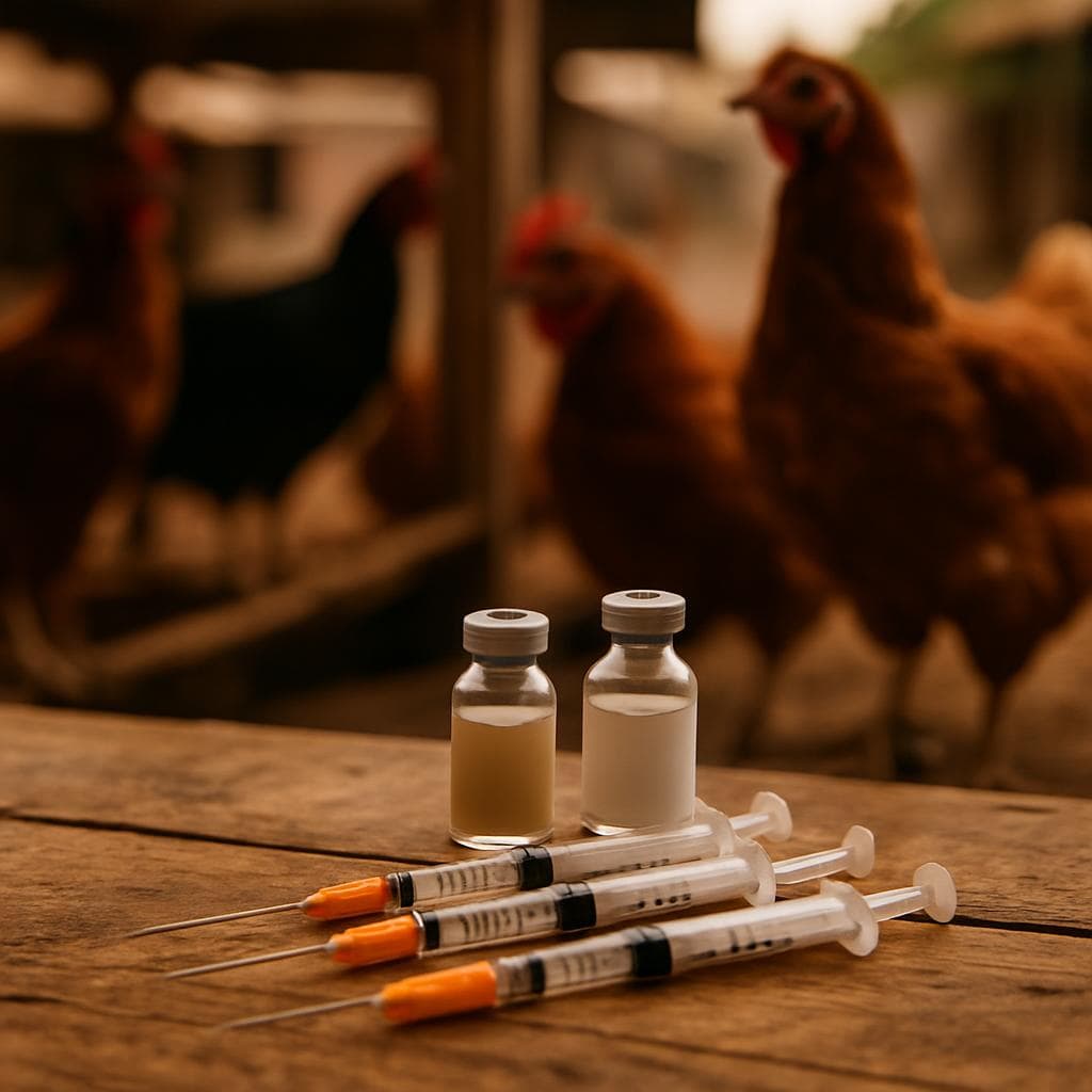 L'Importance de la Vaccination Contre la Salmonelle en Élevage de Poulettes
