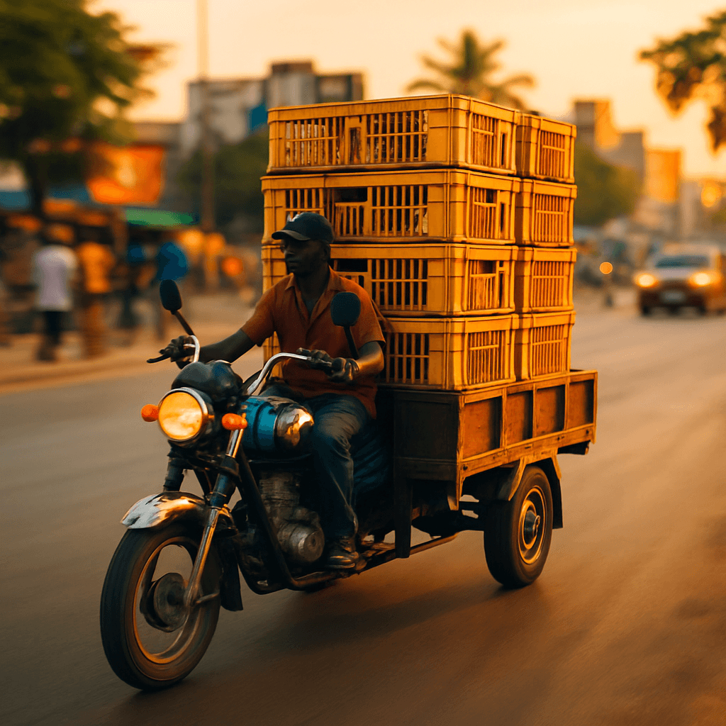 Le circuit d'une commande NEXTEKCI : du couvoir d'Agnibilékrou à Abidjan
