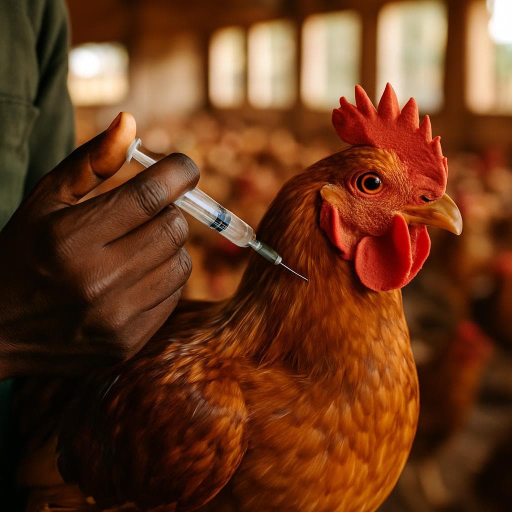 Le programme de vaccination du poulet de chair en Côte d'Ivoire