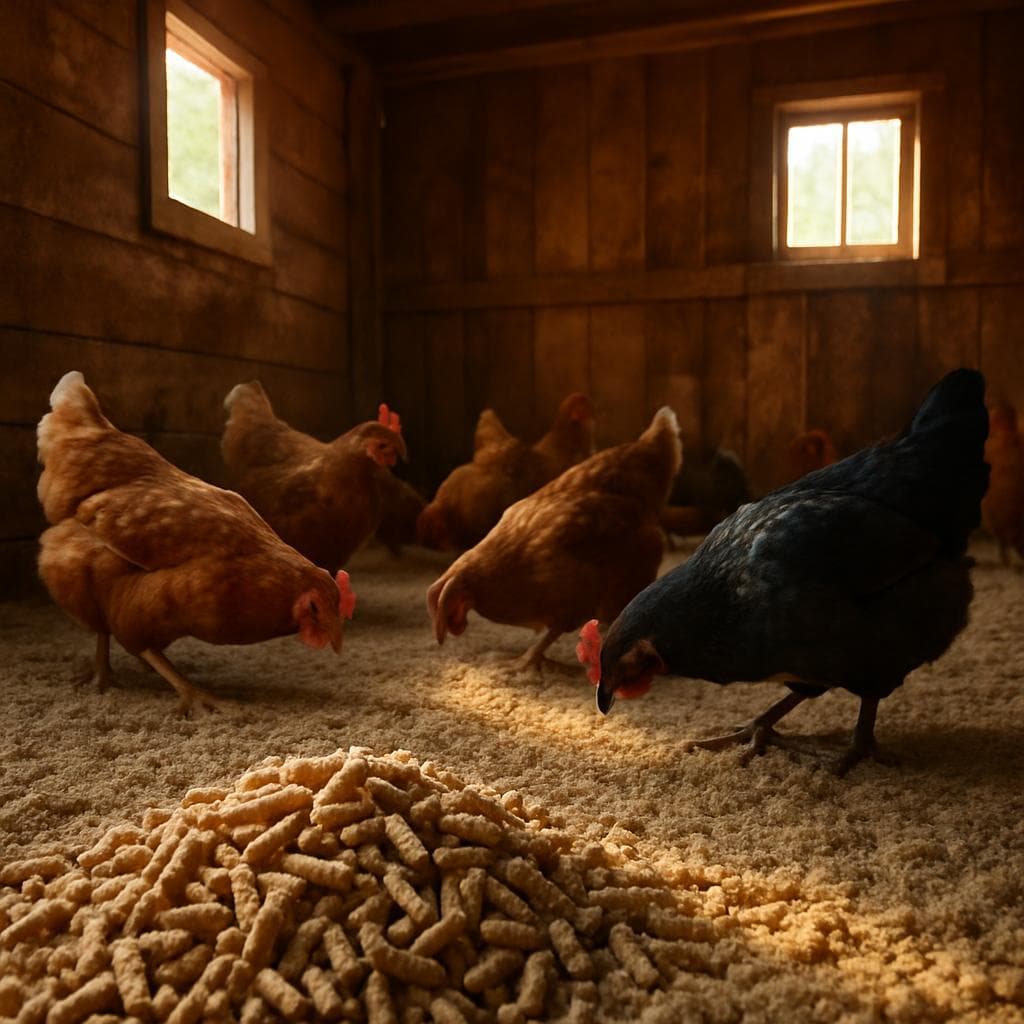 Straw Pellet Bedding: A Promising Alternative for Ivorian Poultry Farmers