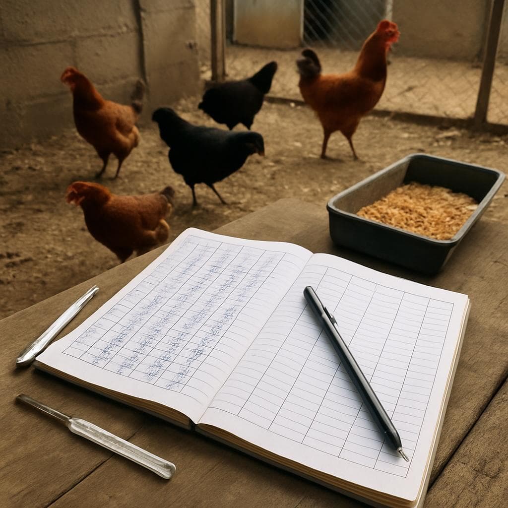 Tenir un cahier d'élevage : les chiffres à noter chaque jour pour piloter sa bande