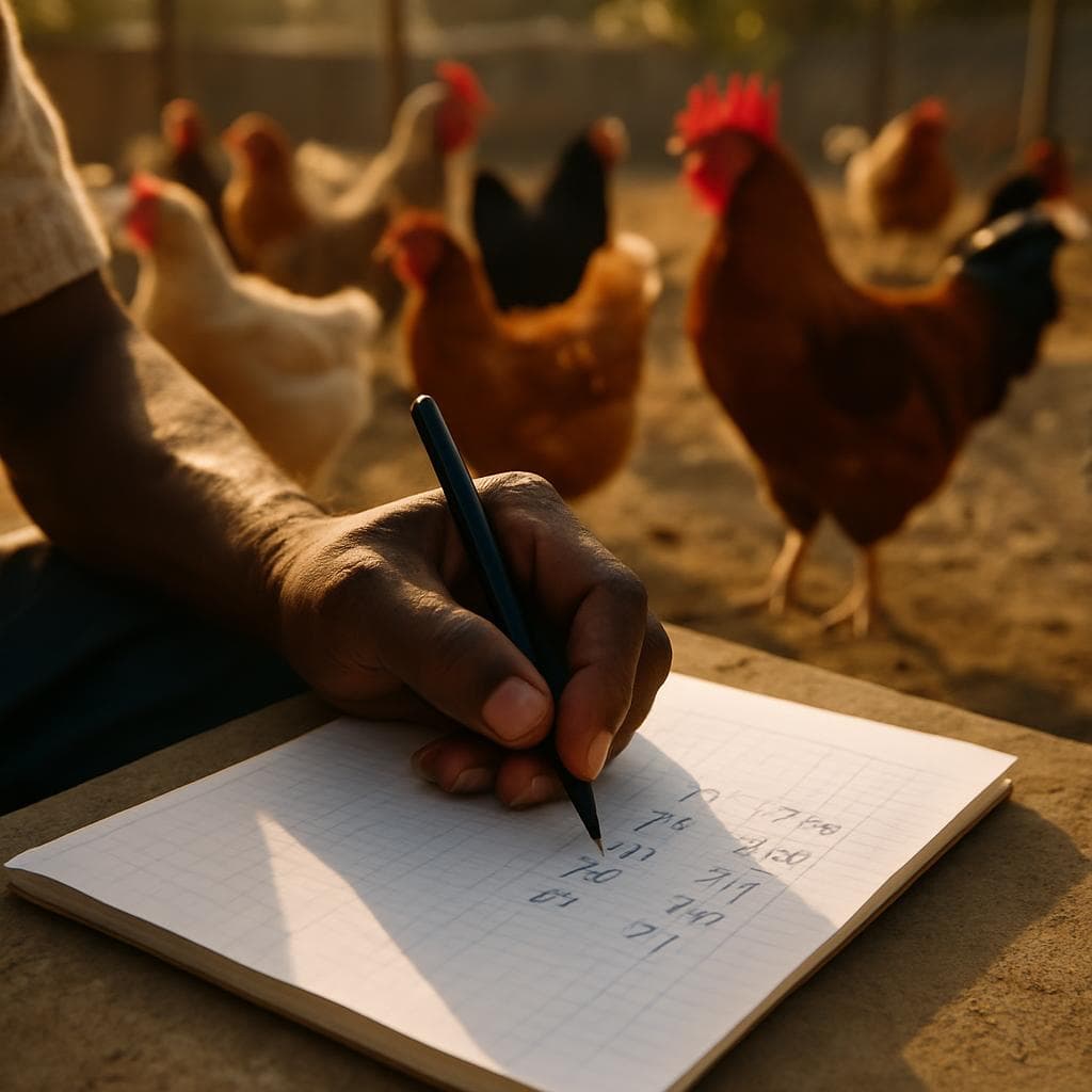 Keeping a farm record book: the figures to note each day to manage your flock