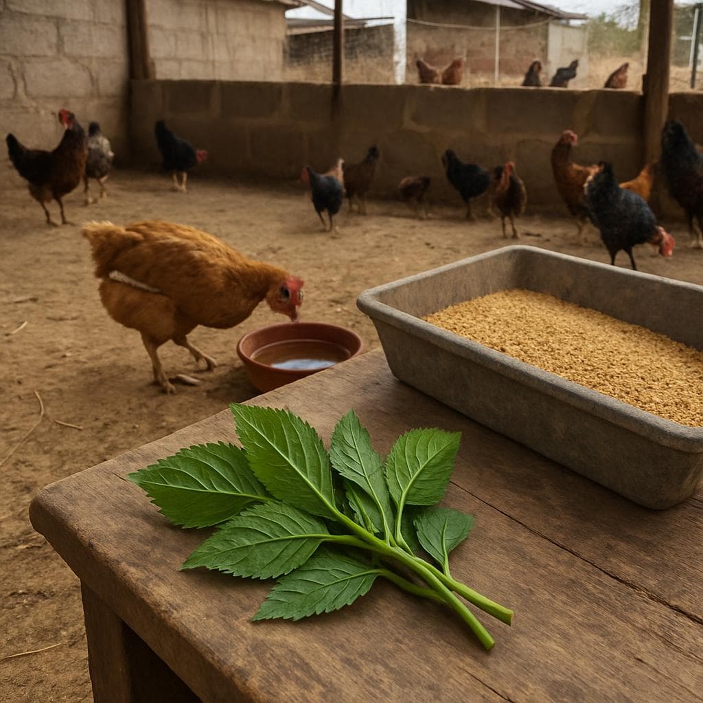 Using medicinal plants to combat chicken diseases