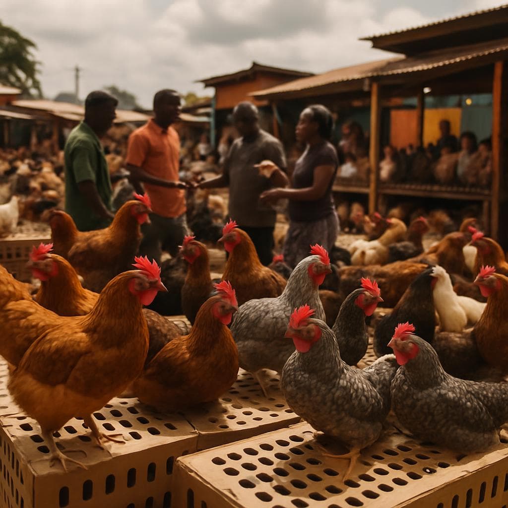Selling Poultry: Markets, Maquis, Supermarkets — Distribution Channels in Côte d'Ivoire